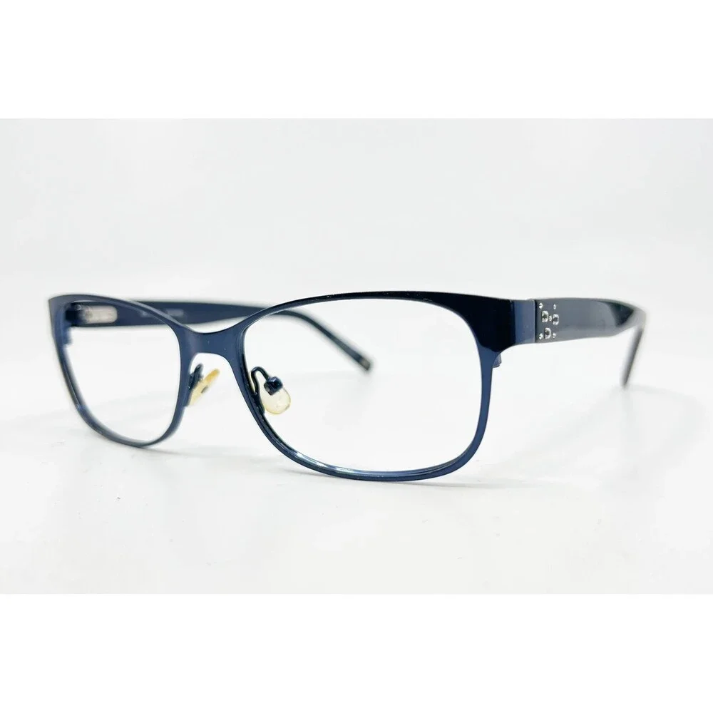 Bulova Eyeglasses Womens Blue Sapphire Clearwater 53-16-140